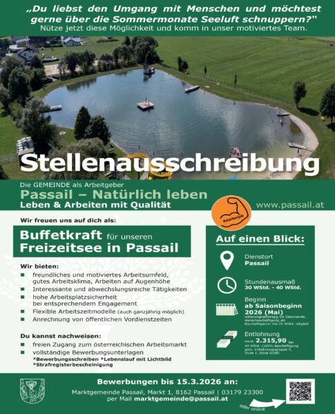 Buffetkraft Freizeitsee Passail