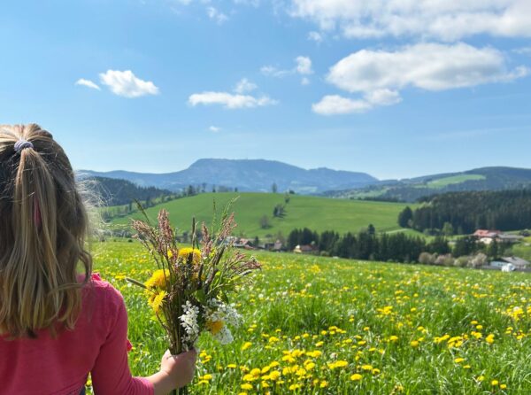 Frühlingswanderung Familie Almenland Oststeiermark