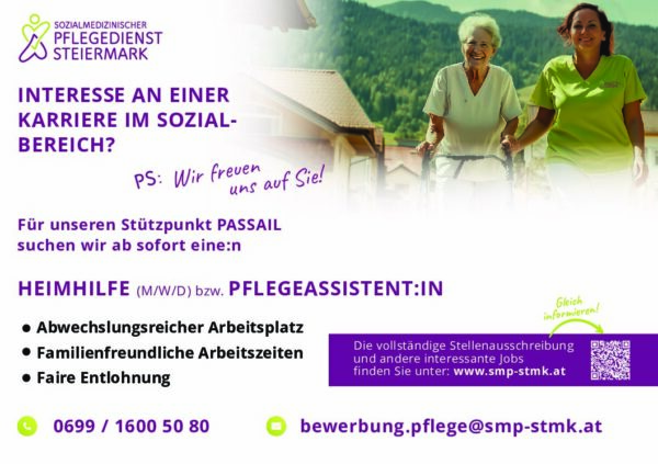 Stellenanzeige Passail HH PA A5 quer