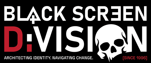 Black Screen Division Logo